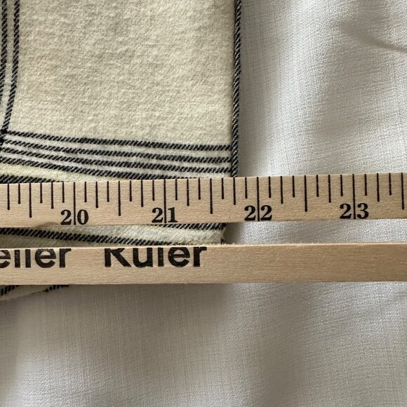 No Boundaries Oversized Men's Large Black Cream Plaid Hooded Flannel Shacket NWT - Picture 6 of 10